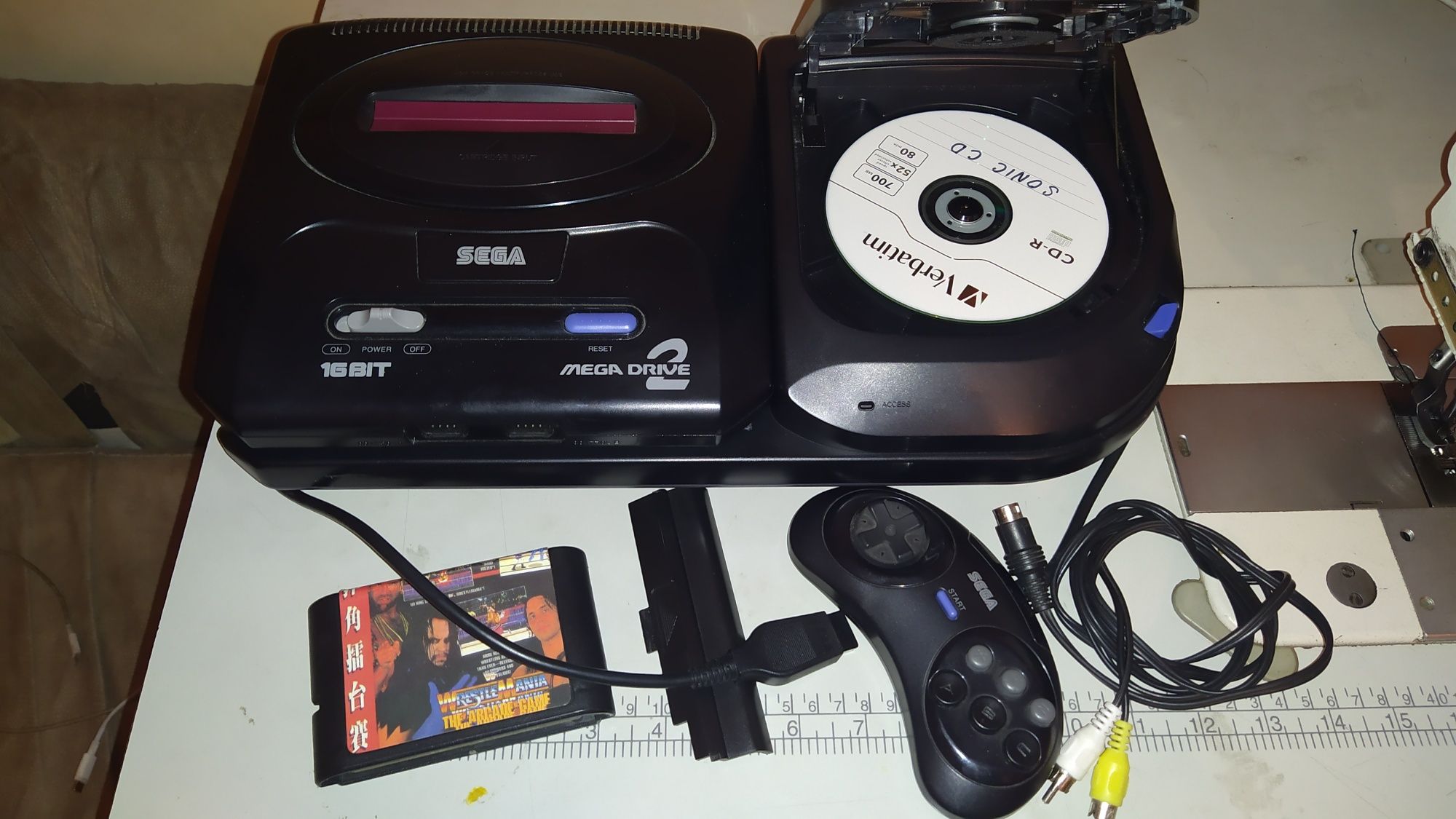 Sega mega cd2, mega drive 2 Японка