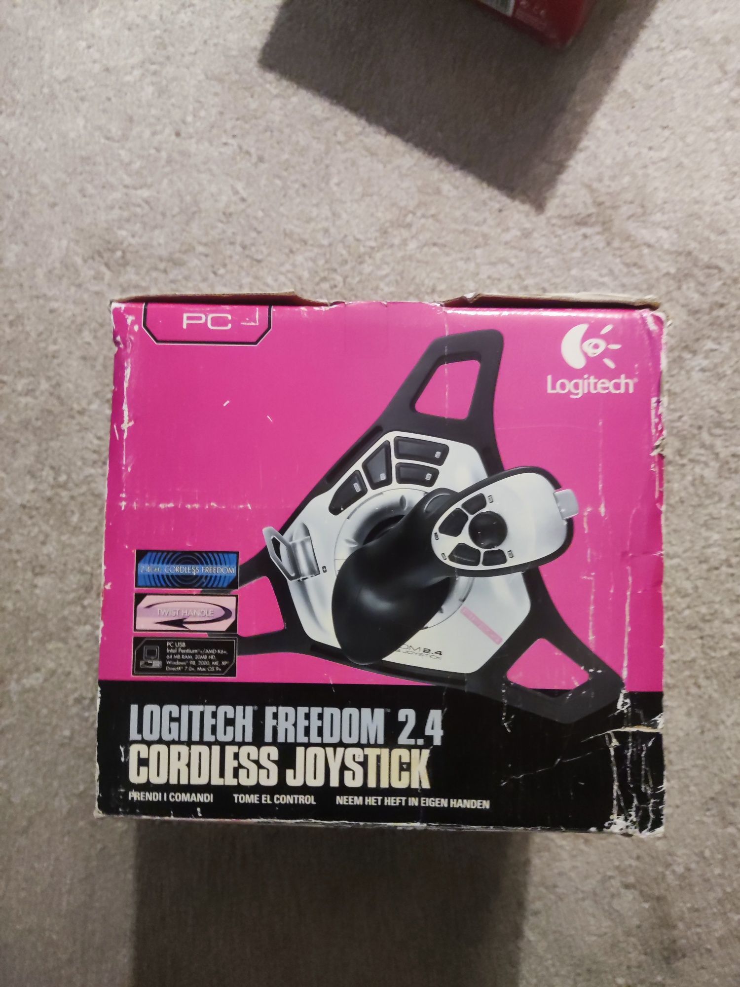 Logitech freedom 2.4 cordless joystick
