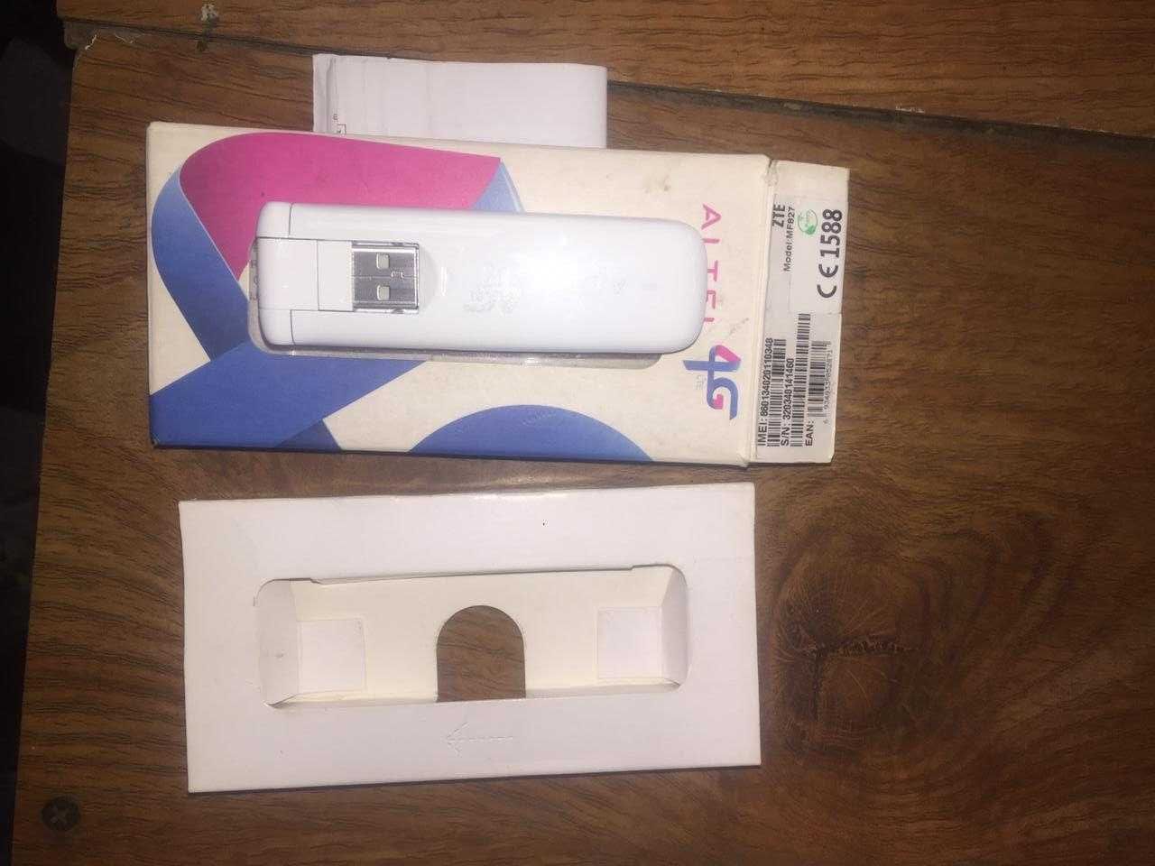 ZTE mf827 билайн актив izi алтел теле2  usb модем 4G