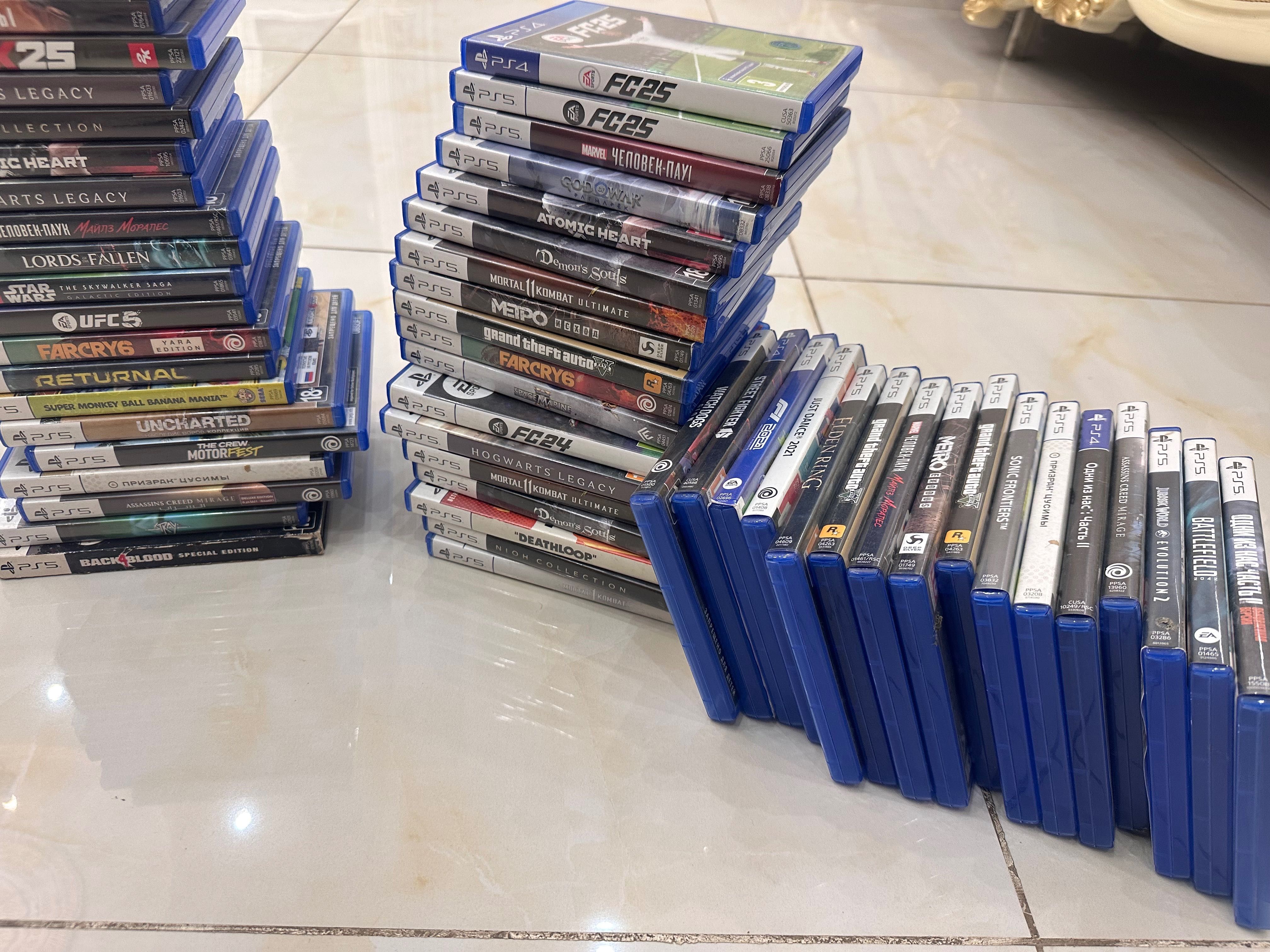Игры на Ps5 PS4 диски в наличии PlayStation разные Гонки FIFA GTA