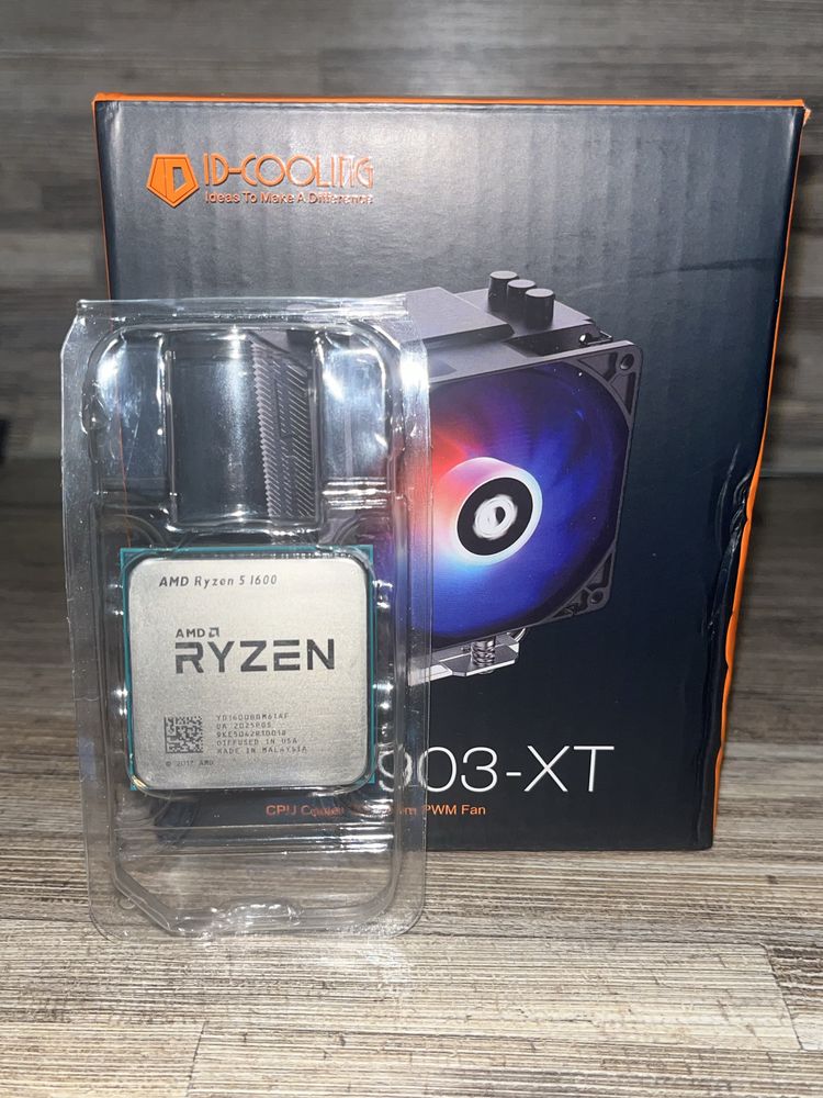 Новый Ryzen 5 1600AF + кулер ID-COOLING | гарантия | не использовался