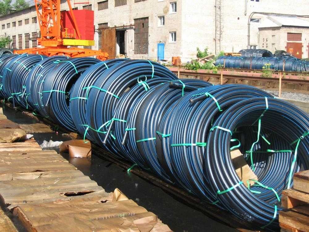 ПЭ Трубы из ПНД для водоснабжения 110,125,160,225,250,315 Оптом
