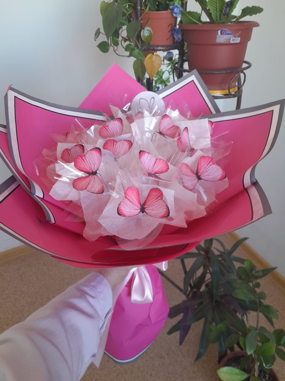 Букет из бабочек