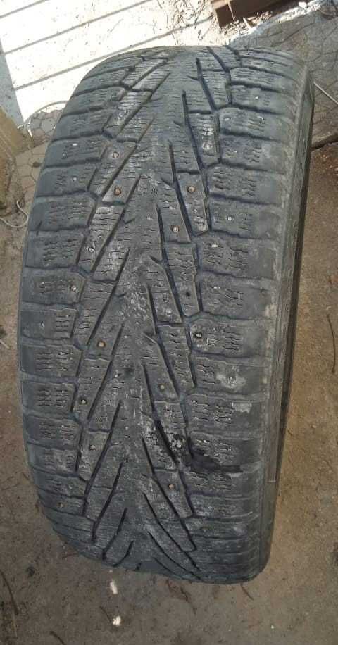 2 баллона nokian hakkapeliitta 7 suv зимние, шипованные 285/50/ R20