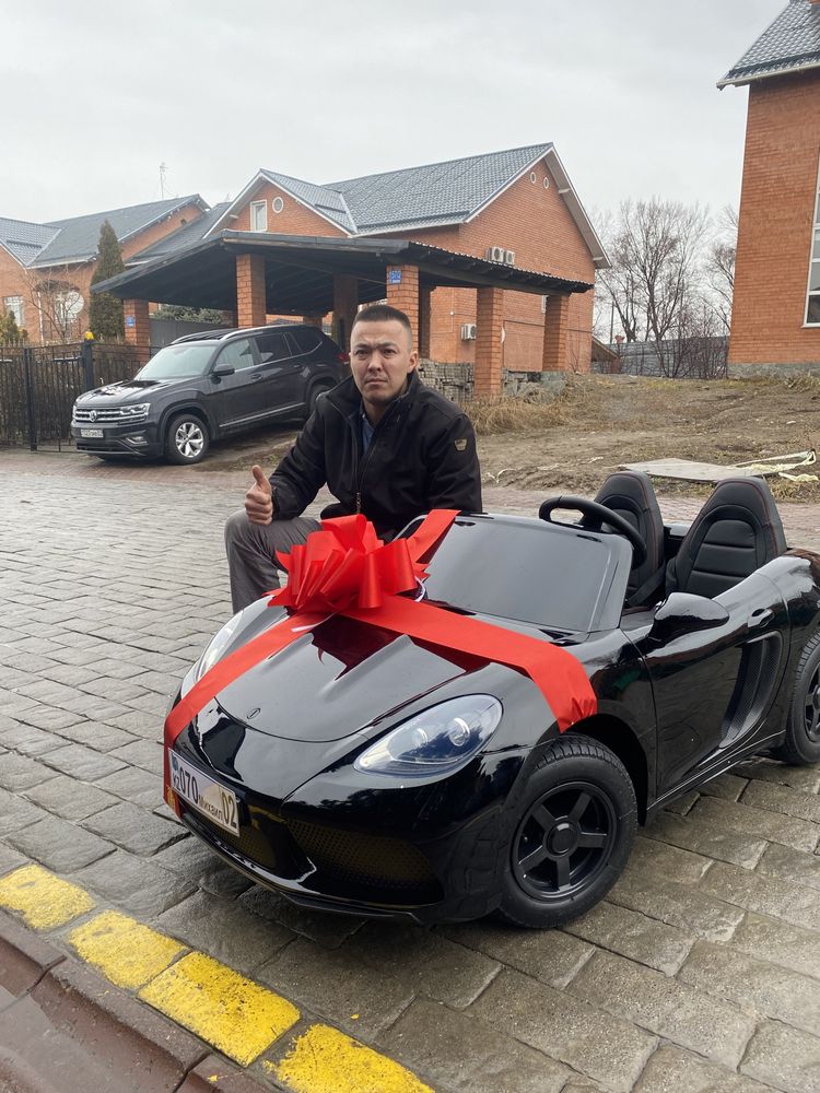 Порше Продам новый электромобиль детский машина