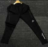 Мужские спортивные штаны, трико Adidas черные (1612)