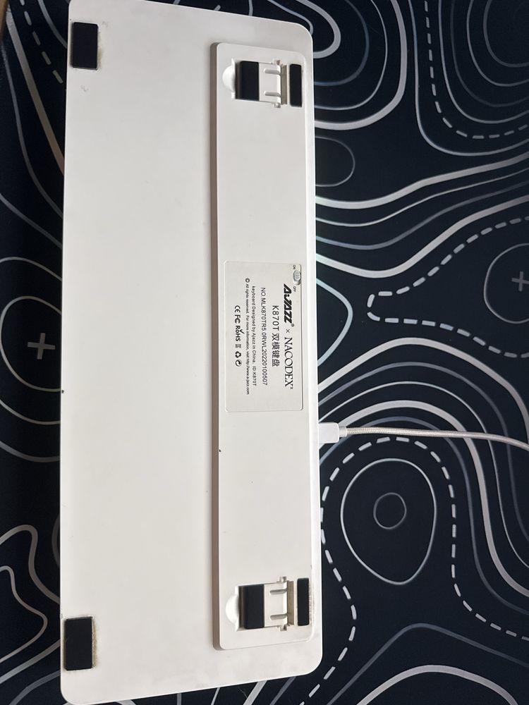 Клавиатура Ajazz k870t, 80%, много вариантов подстветок