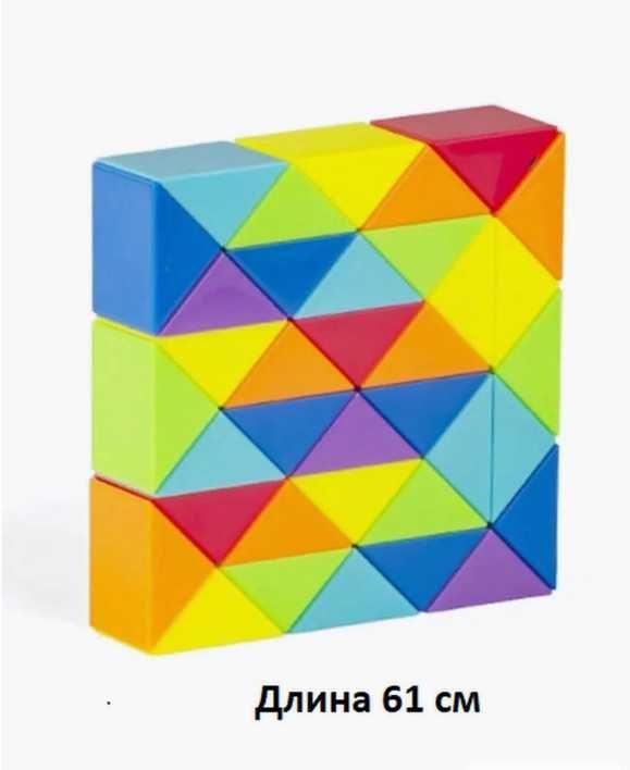 Игрушка - змейка с 48 сегментами