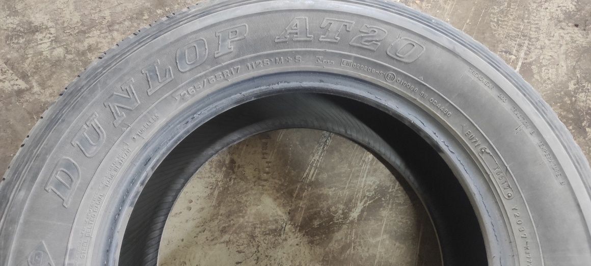 Продам шины DUNLOP AT20 всесезонка