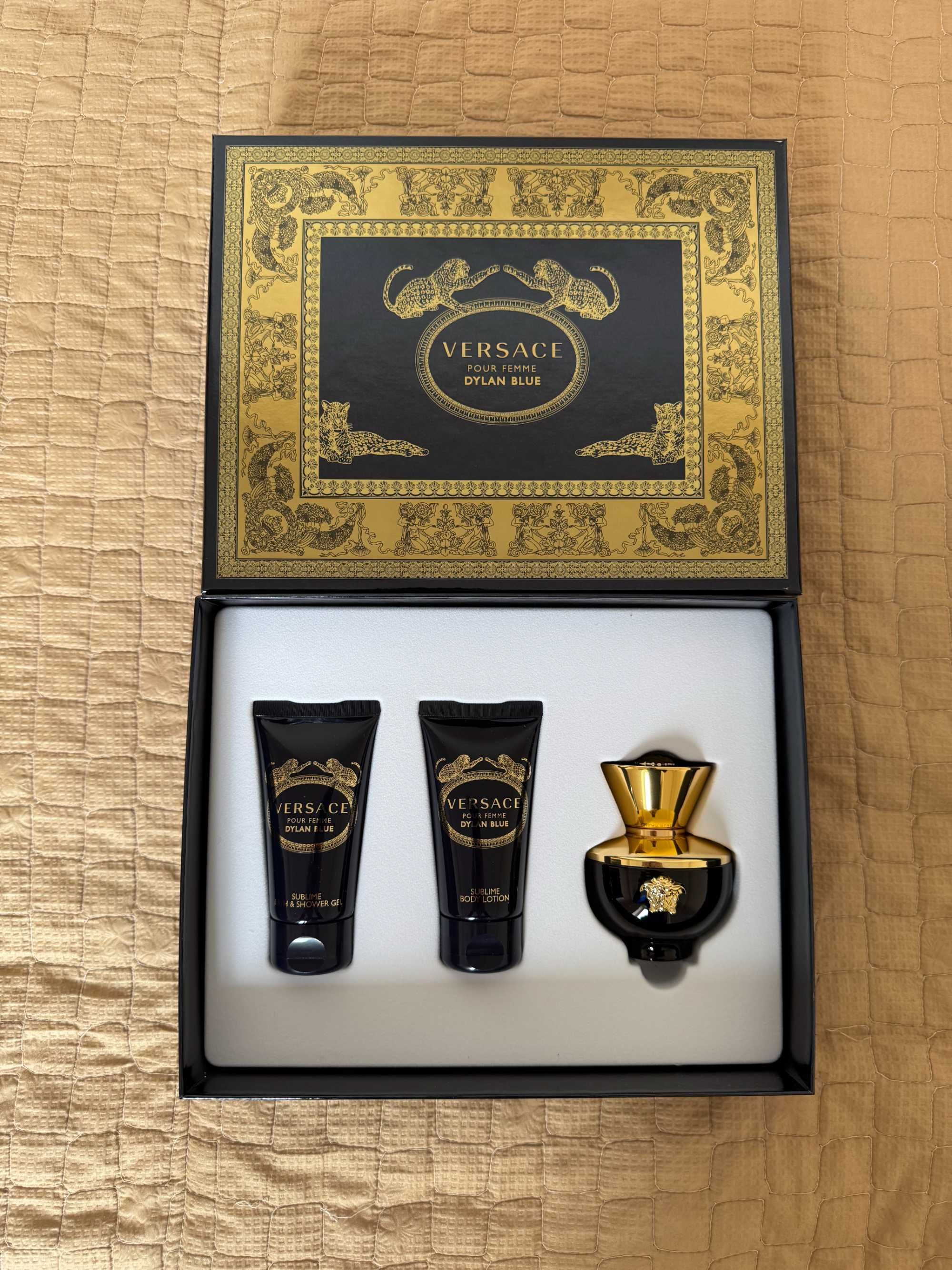Versace Dylan Blue Pour Femme. Подарочный набор. Новый. Оригинал
