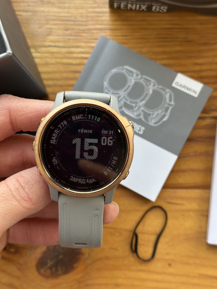 Garmin Fenix 6S Saphire Rose Gold 42 mm
