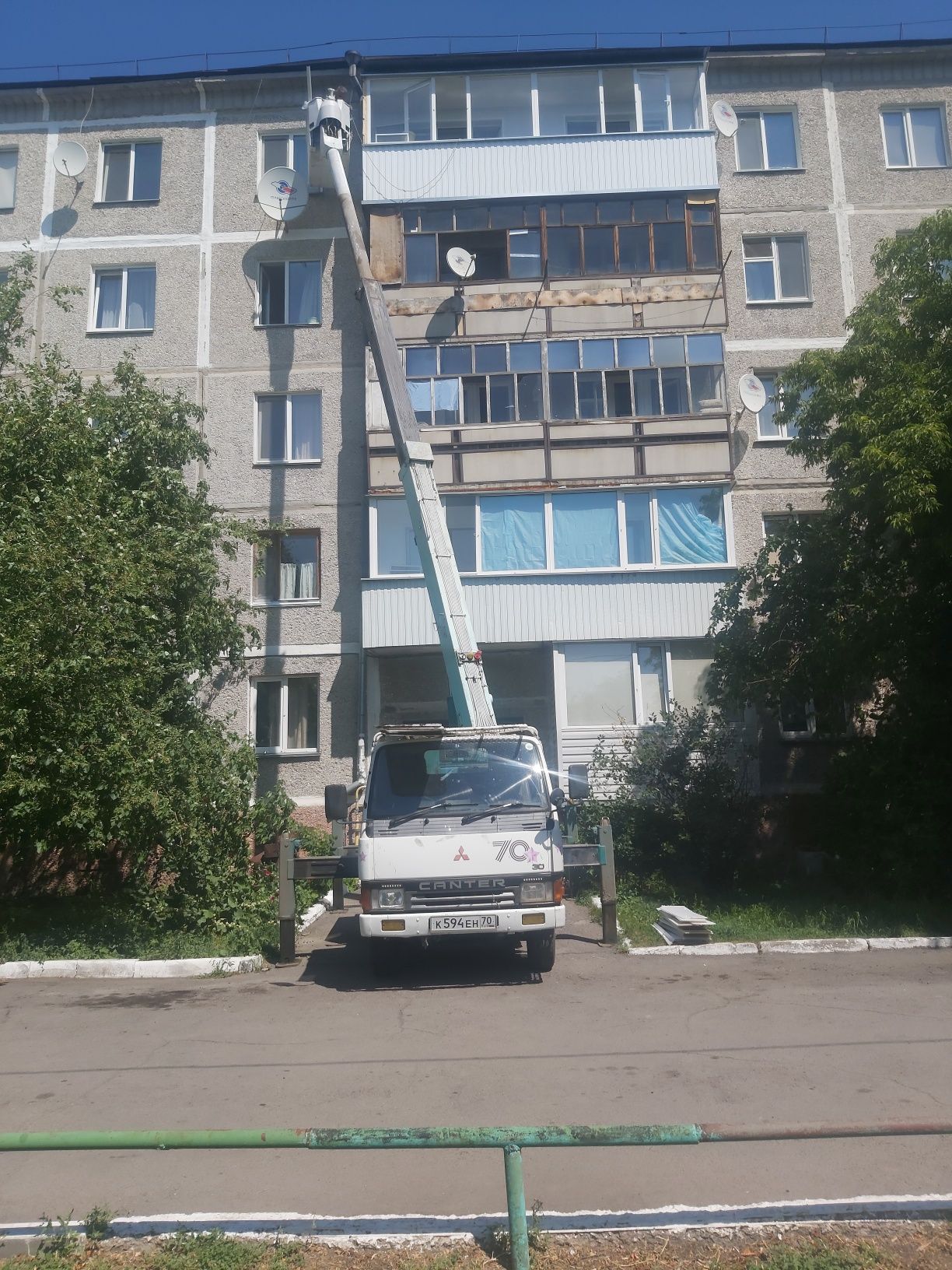 Автовышка телескопическая от 12.000тыс.тг