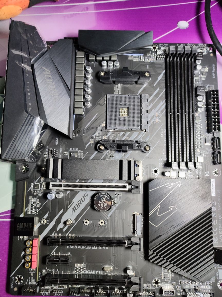 Мат. плата GIGABYTE B550 AORUS Elite V2
