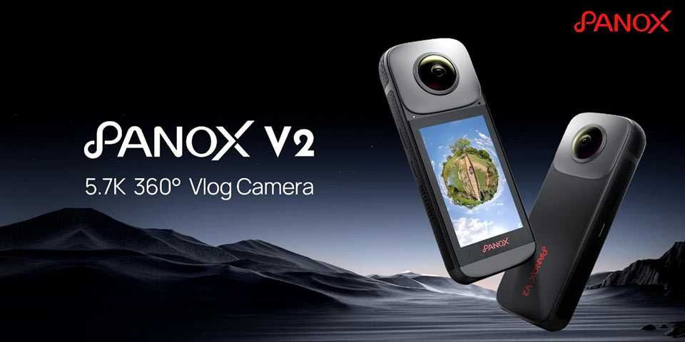 360 камера 8К видео Panox V2 экраном для блоггинга 360 видео insta 360