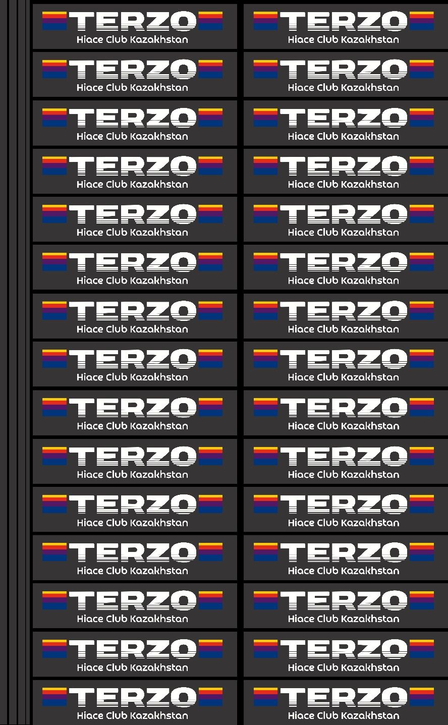 Наклейки на лестницу фирмы TERZO