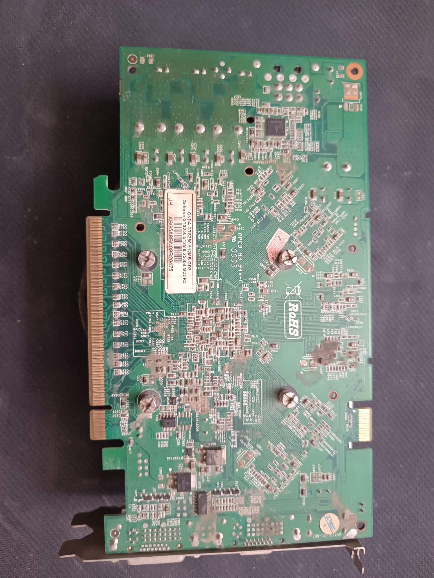 Видекарта-ONDA GTS250 512MB GDDR3 Geforce GTS250 512MB 256bit GDDR3.