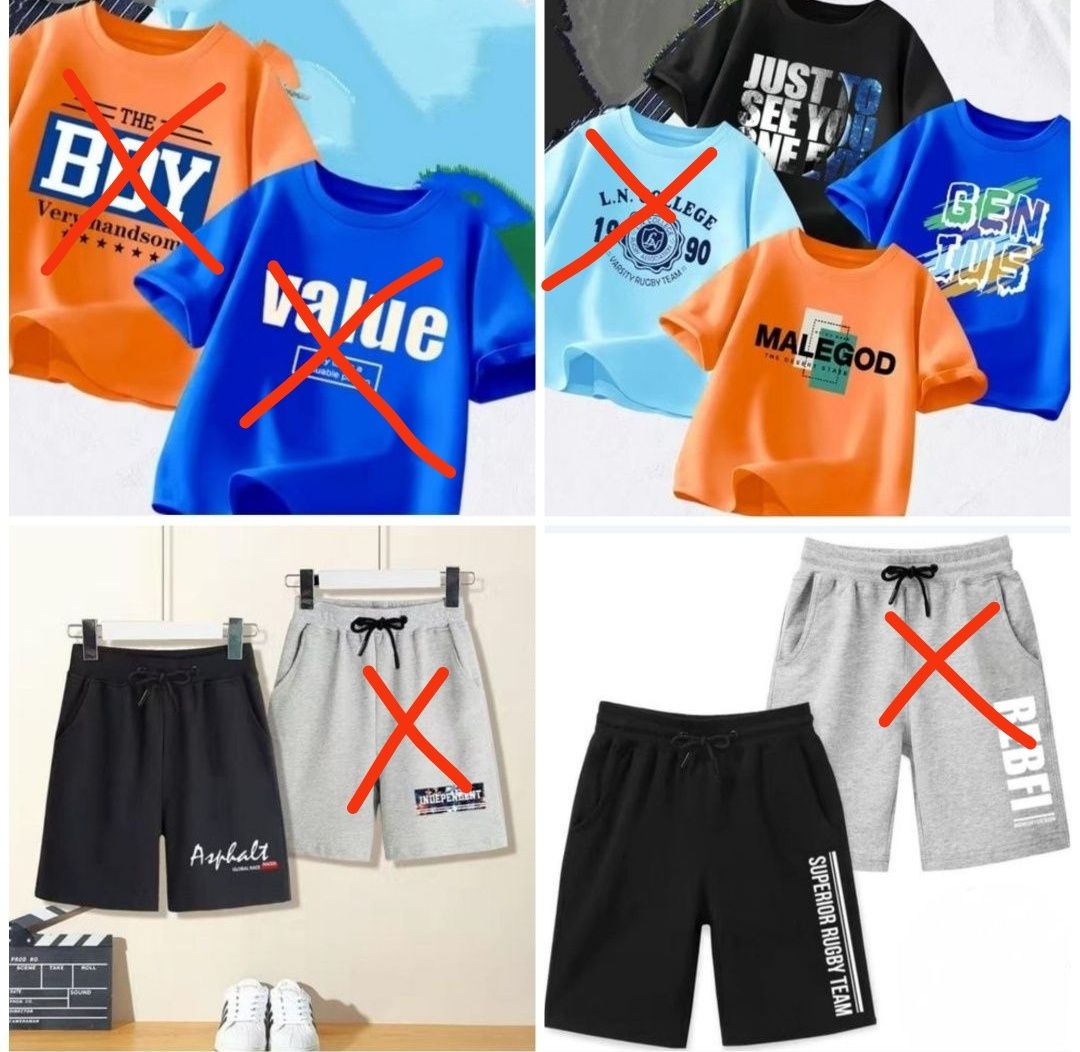 Новые футболки и шорты