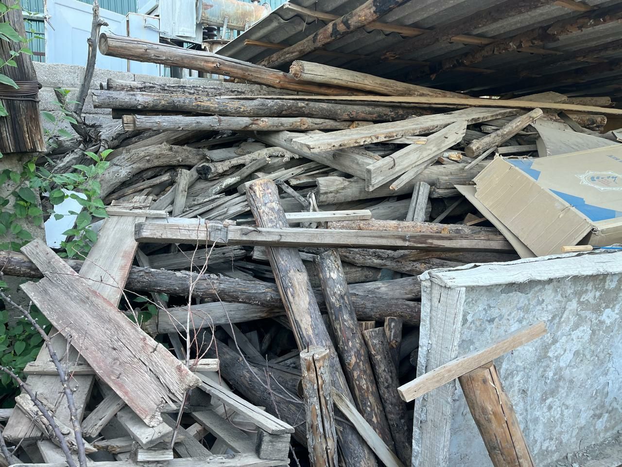 Дрова в большом количестве