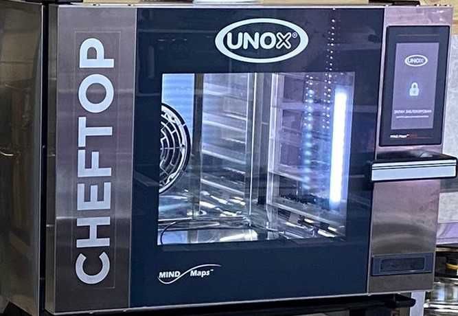 Пароконвектомат Unox XB 693 на 6 уровней.