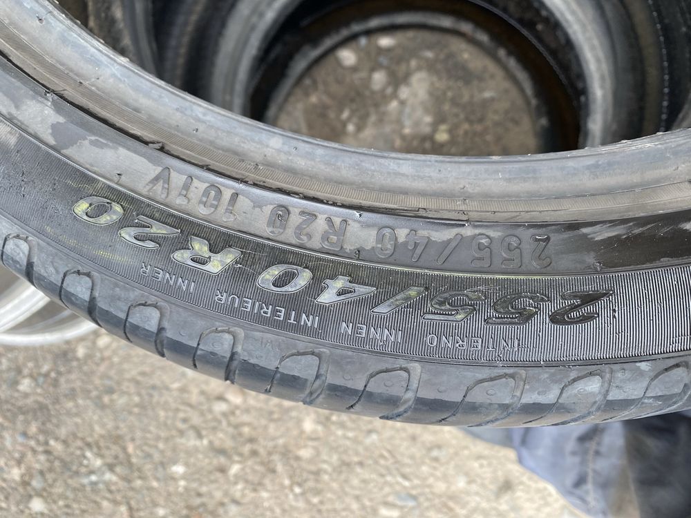 Пара летние шины 255/40/20 255/40R20 Pirelli.