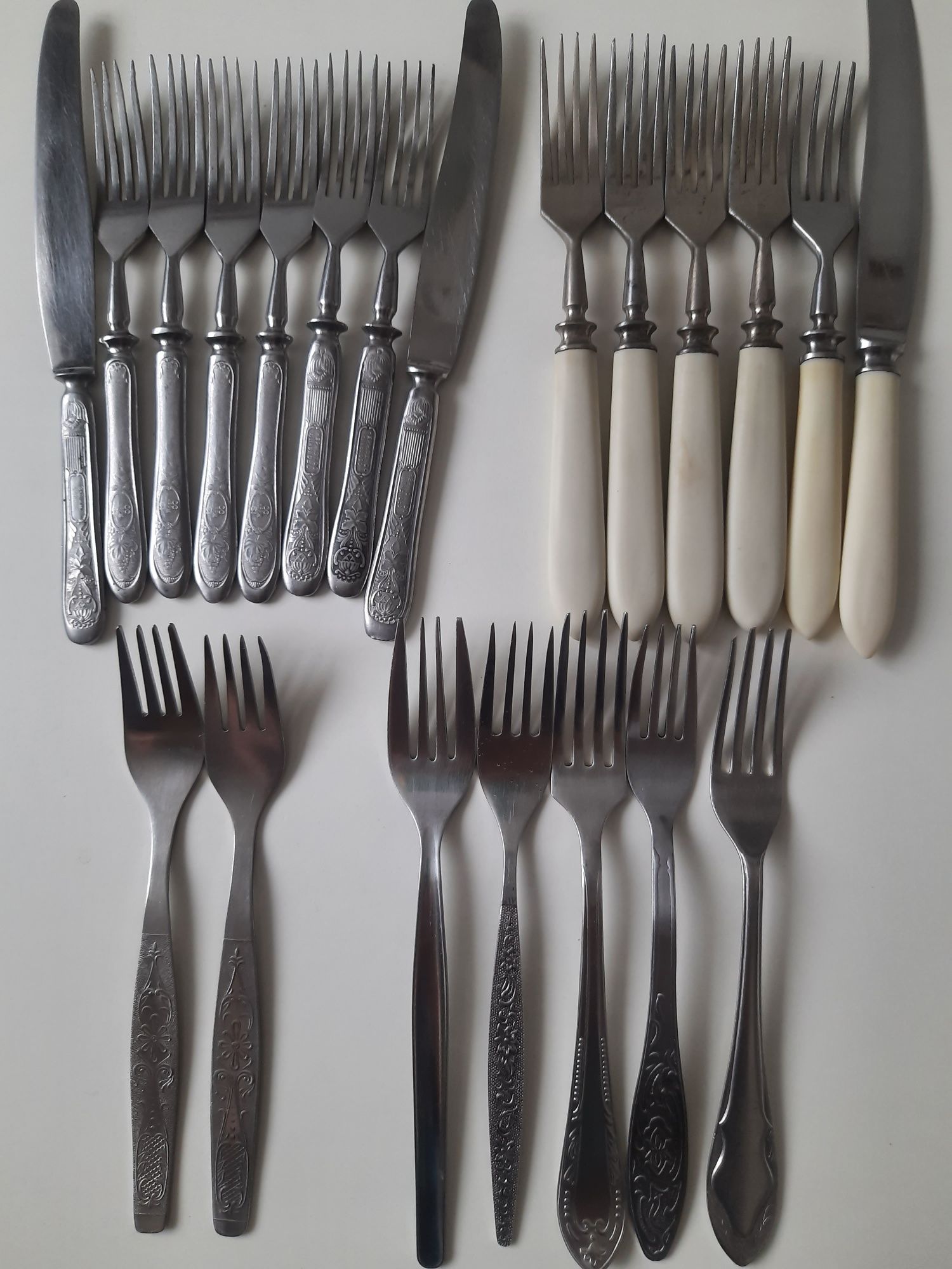 Продам ложки мельхиоровые столовые, чайные, ложки, вилки нержавстальн.