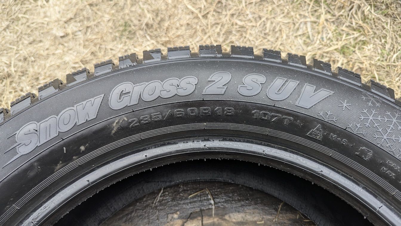 Cordiant Snow Cross 2 SUV 235/60 R18 107T шипы комплект шин