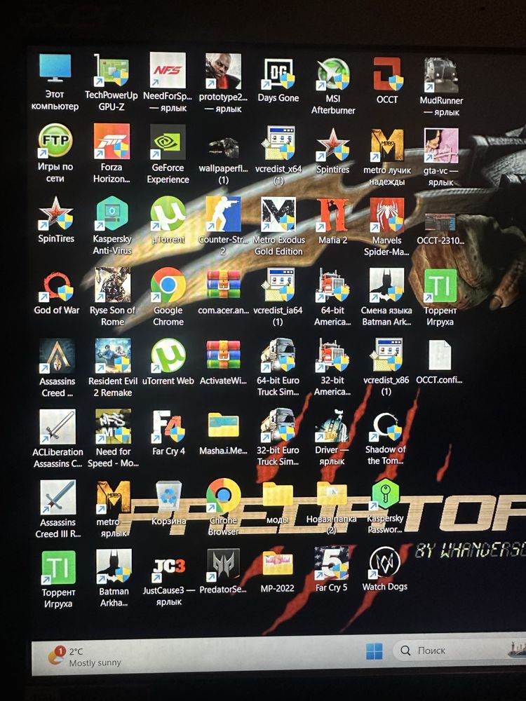 Продам игровой ноутбук acer predator helios 300