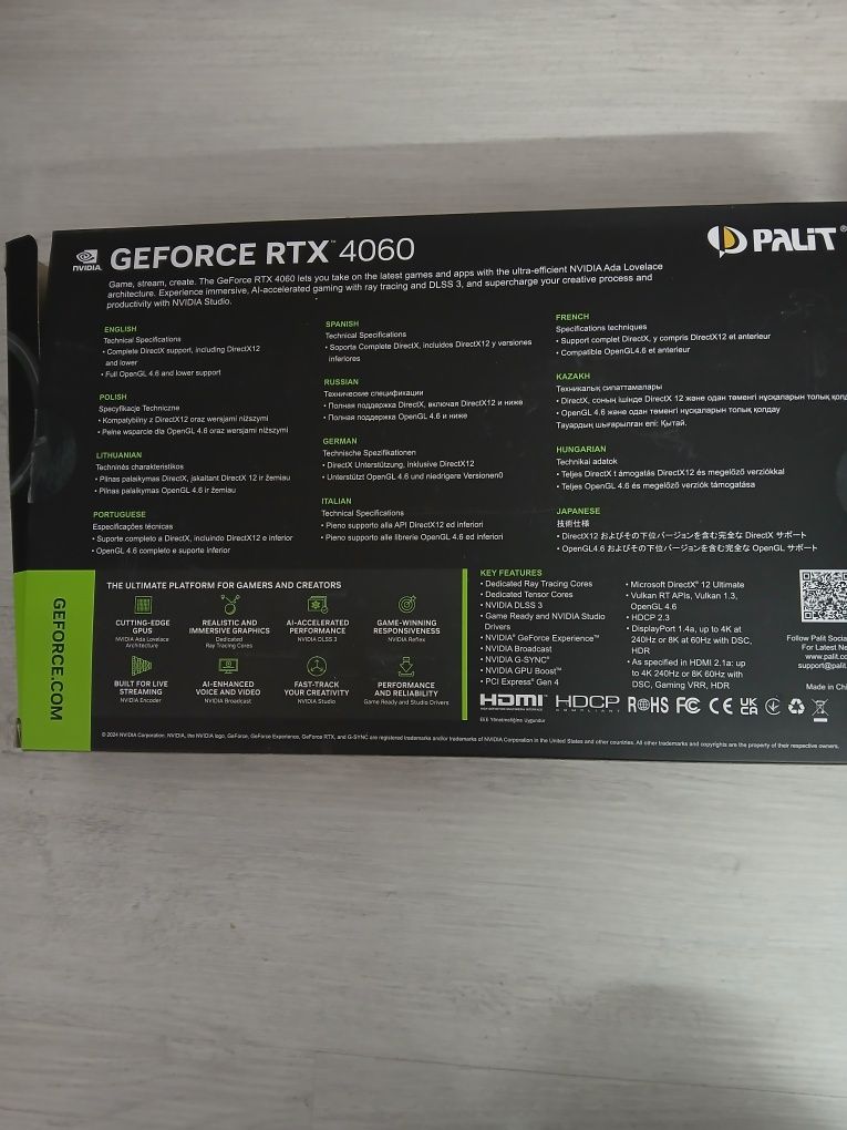 RTX4060 с гарантией