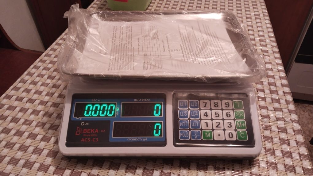 Продам новые настольные весы для торговли