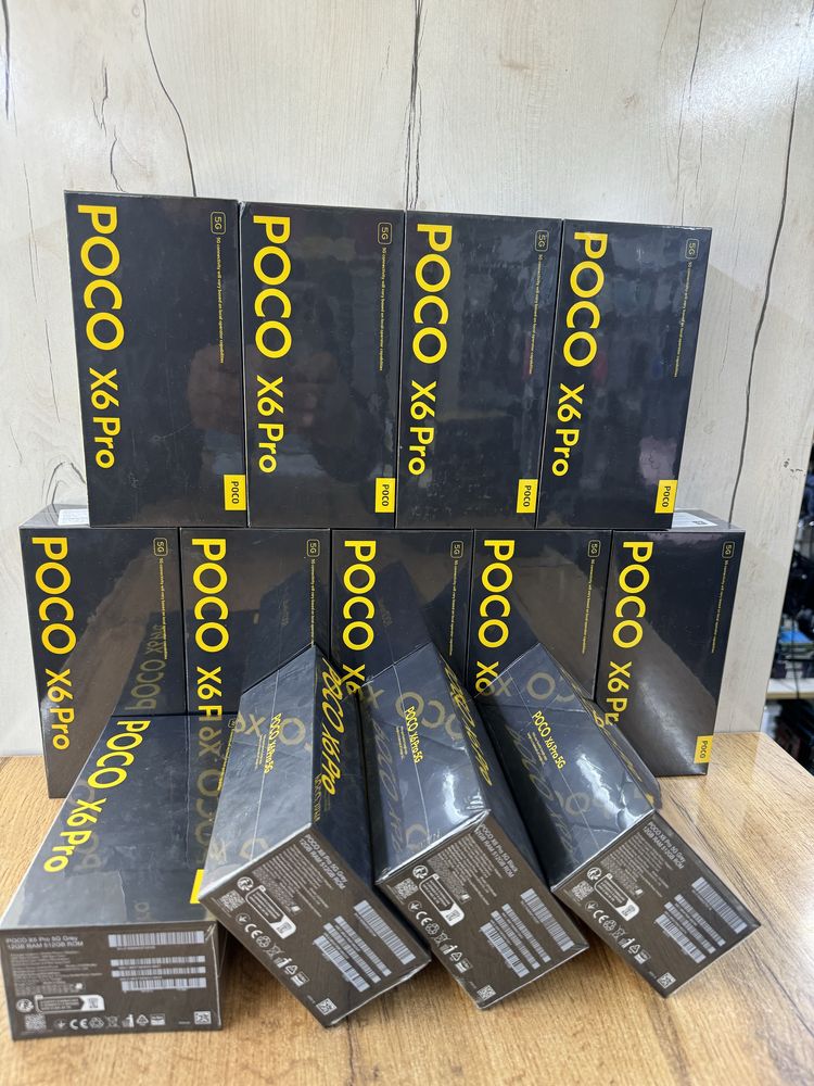POCO X6PRO/512GB новый игровой телефон по выгодной цене в MOBILE CITY