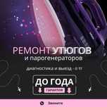 Ремонт утюгов с гарантией до 12 месяцев. Быстро и надежно. выезд 0 тг.