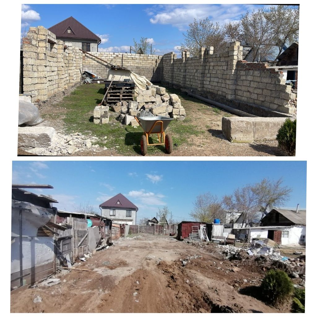 Уборка дача  территории участок спил дерево  бинзопила