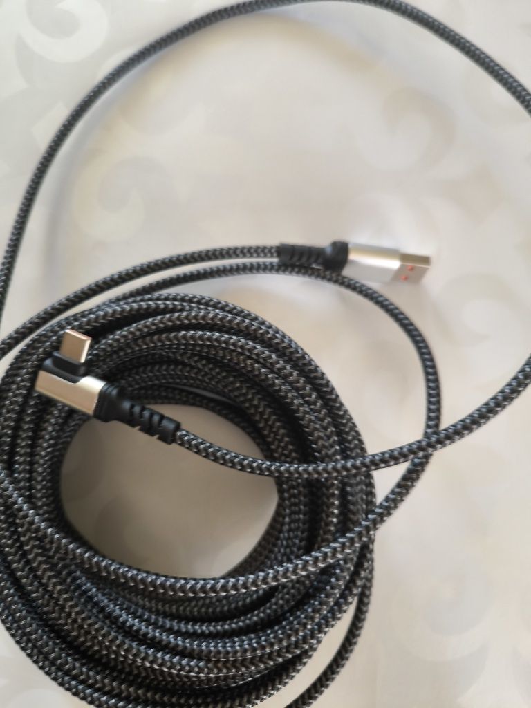 Кабель USB A - Type C 10 метров