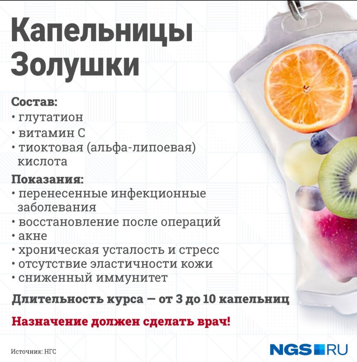 Капельница Золушка Витамины Витаминотерапия Детоксикация Выезд На Дом