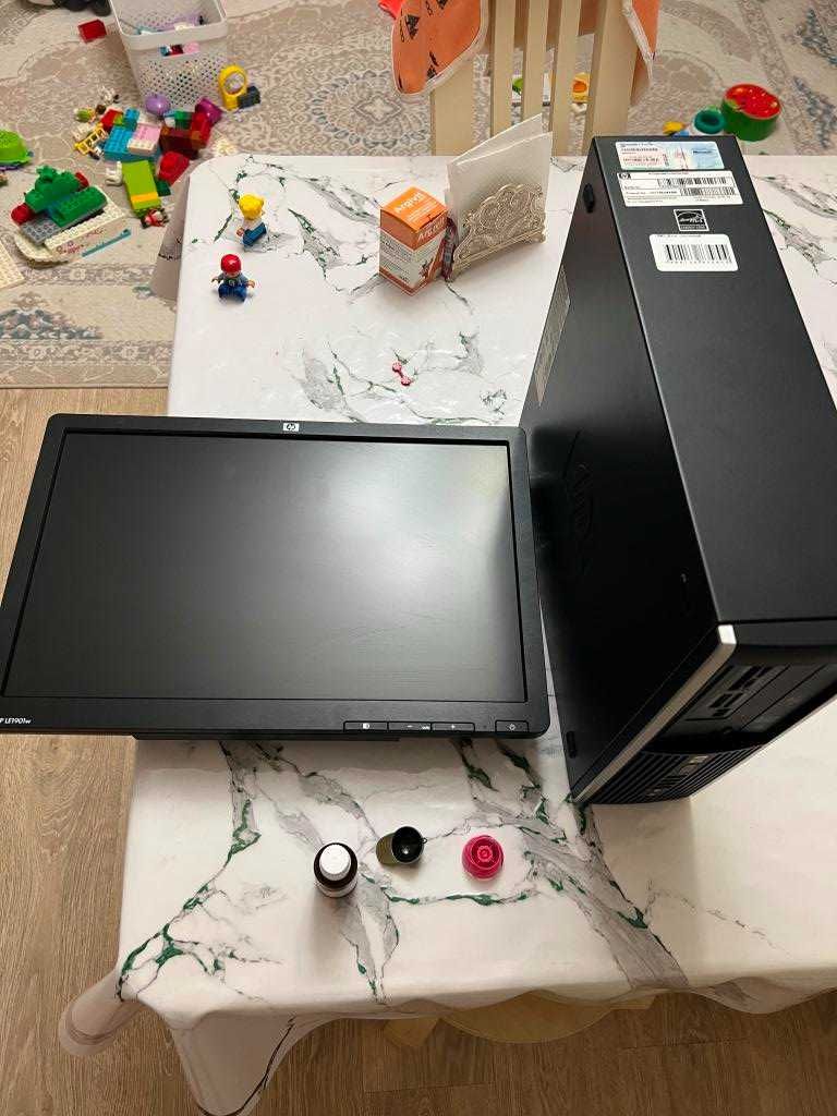 HP compag системный блок в комплекте