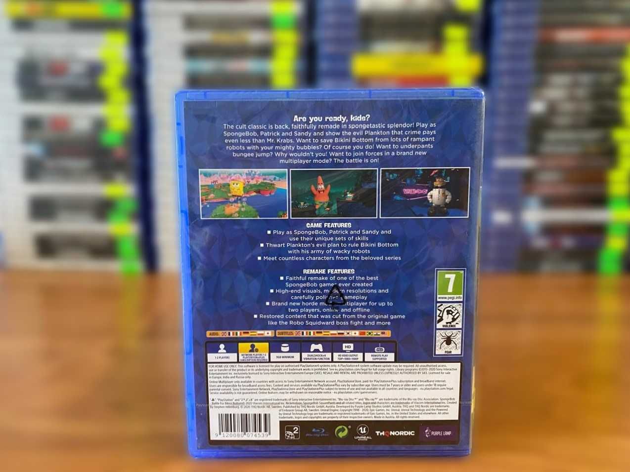 НОВЫЙ SpongeBob SquarePants: Battle for Bikini Bottom PS4/PS5