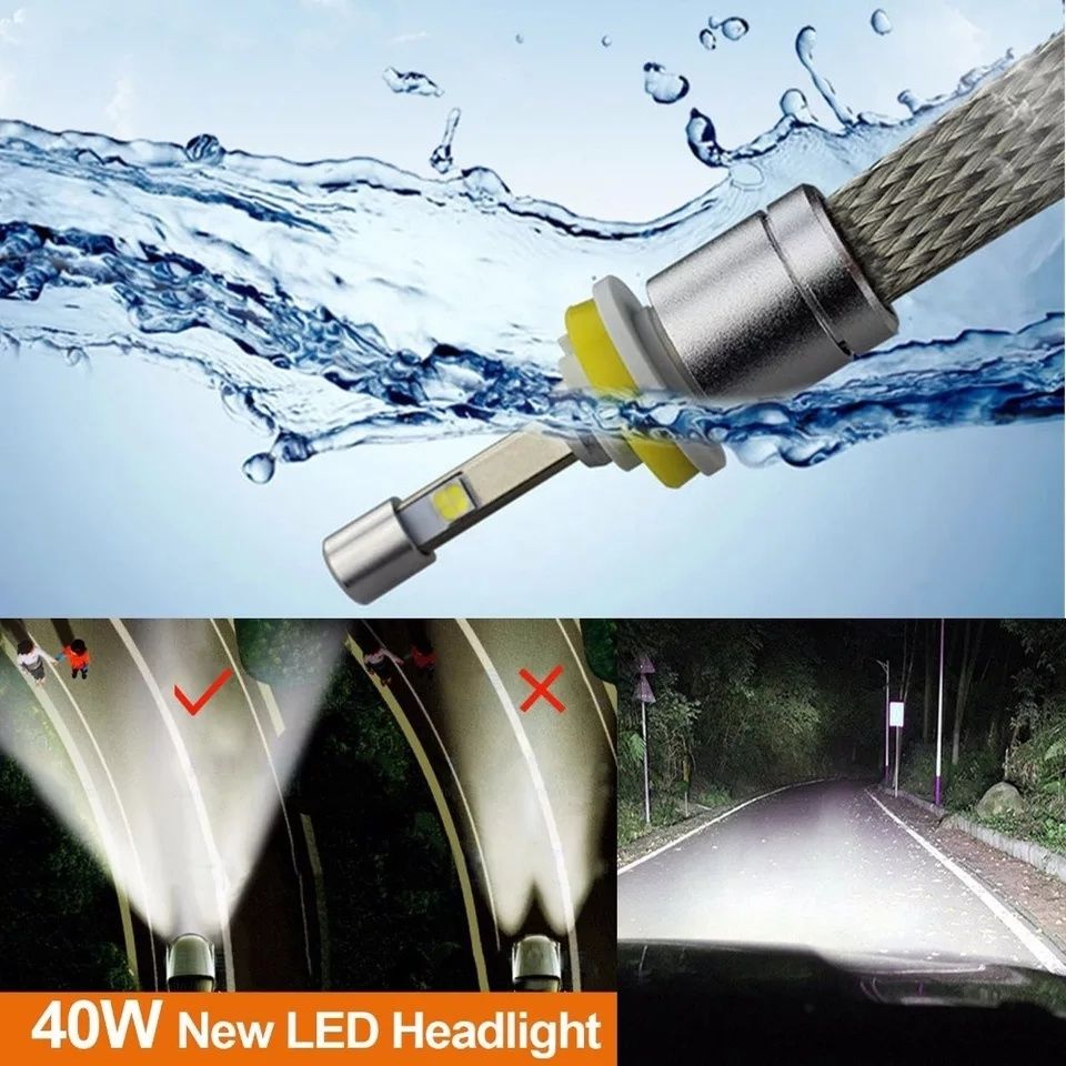 LED лампы для автомобилей R3 80W 9600 Lm