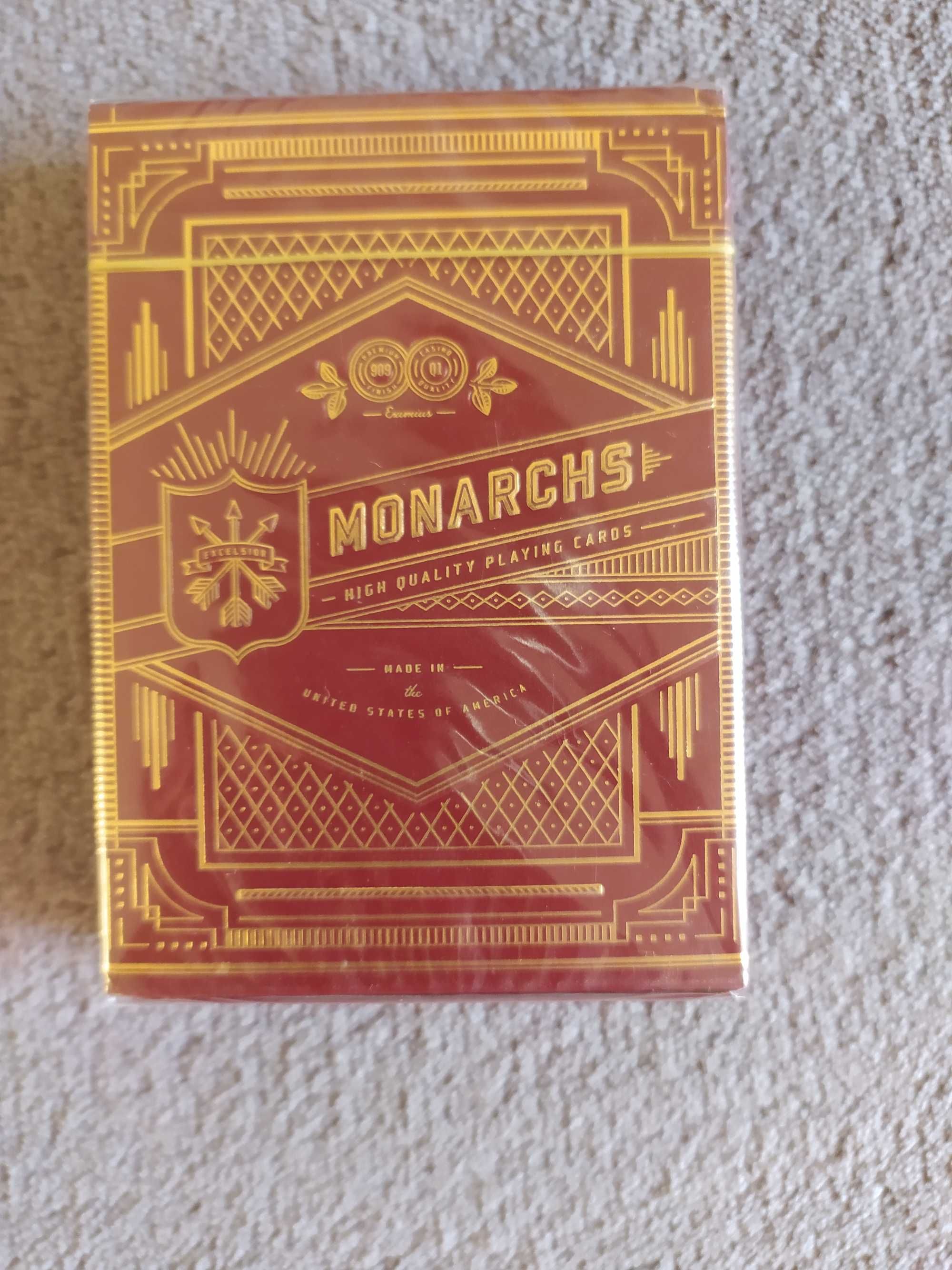 Сувенирная колода Карт - Monarch RED,