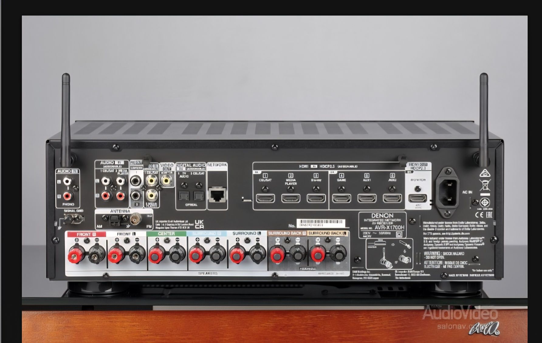 AV ресивер Denon AVR X1700H