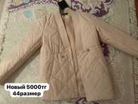 Осень куртка ветровка новая 44-46р синяя двойка зеленая красная платья