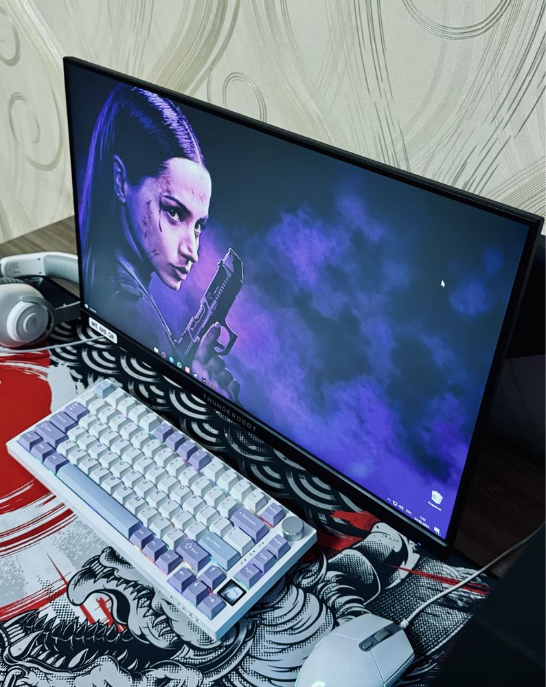 МОЩНЕЙШИЙ ИГРОВОЙ КОМПЬЮТЕР с монитором 100 герц на кронштейне