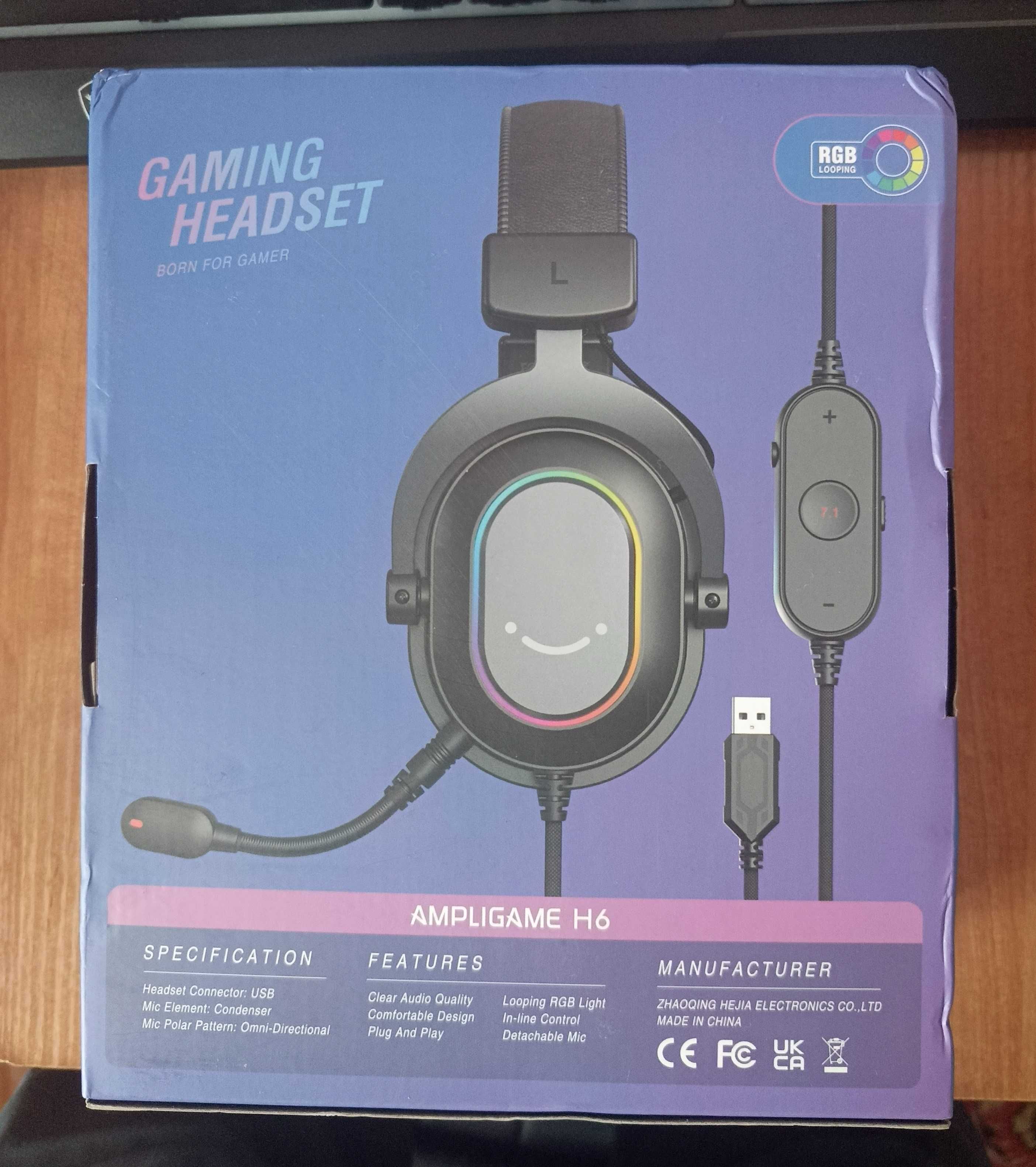 Наушники Fifine H6 черный