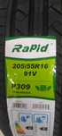 Rapid 205/55R16 P309 91V