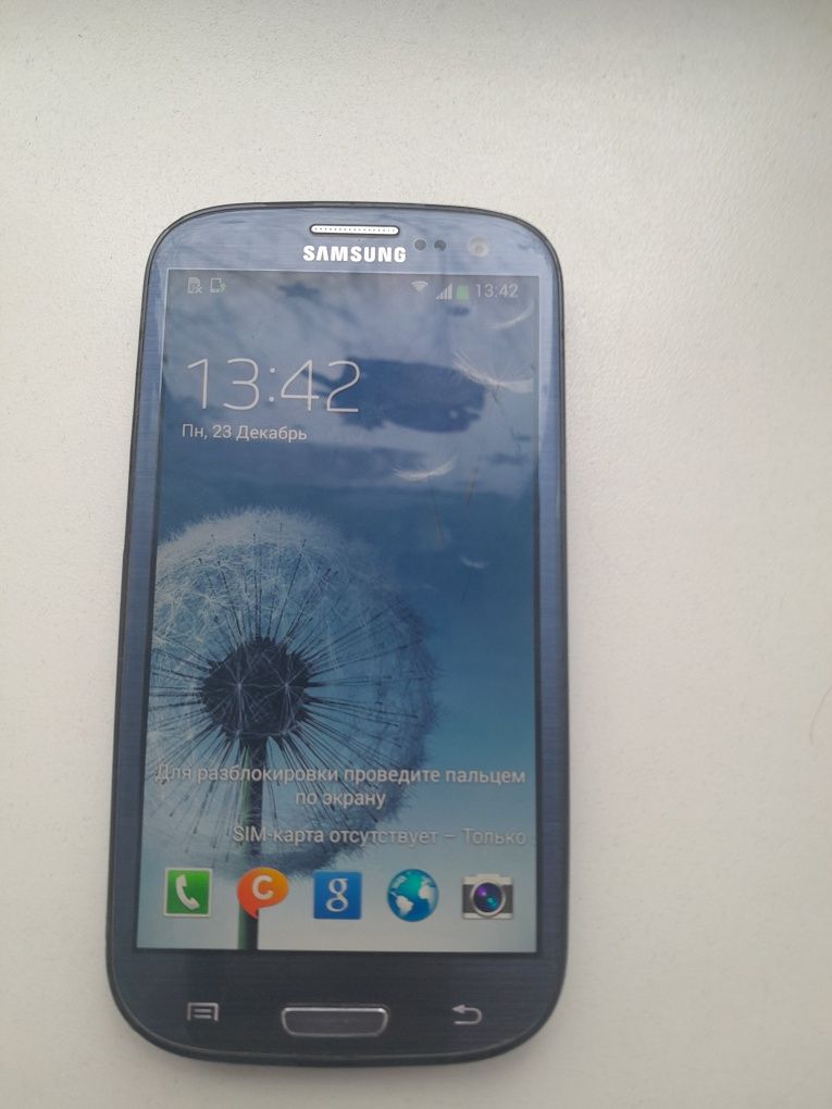Обменяю Samsung galaxy s3 на старенький iPhone или ipod тач
