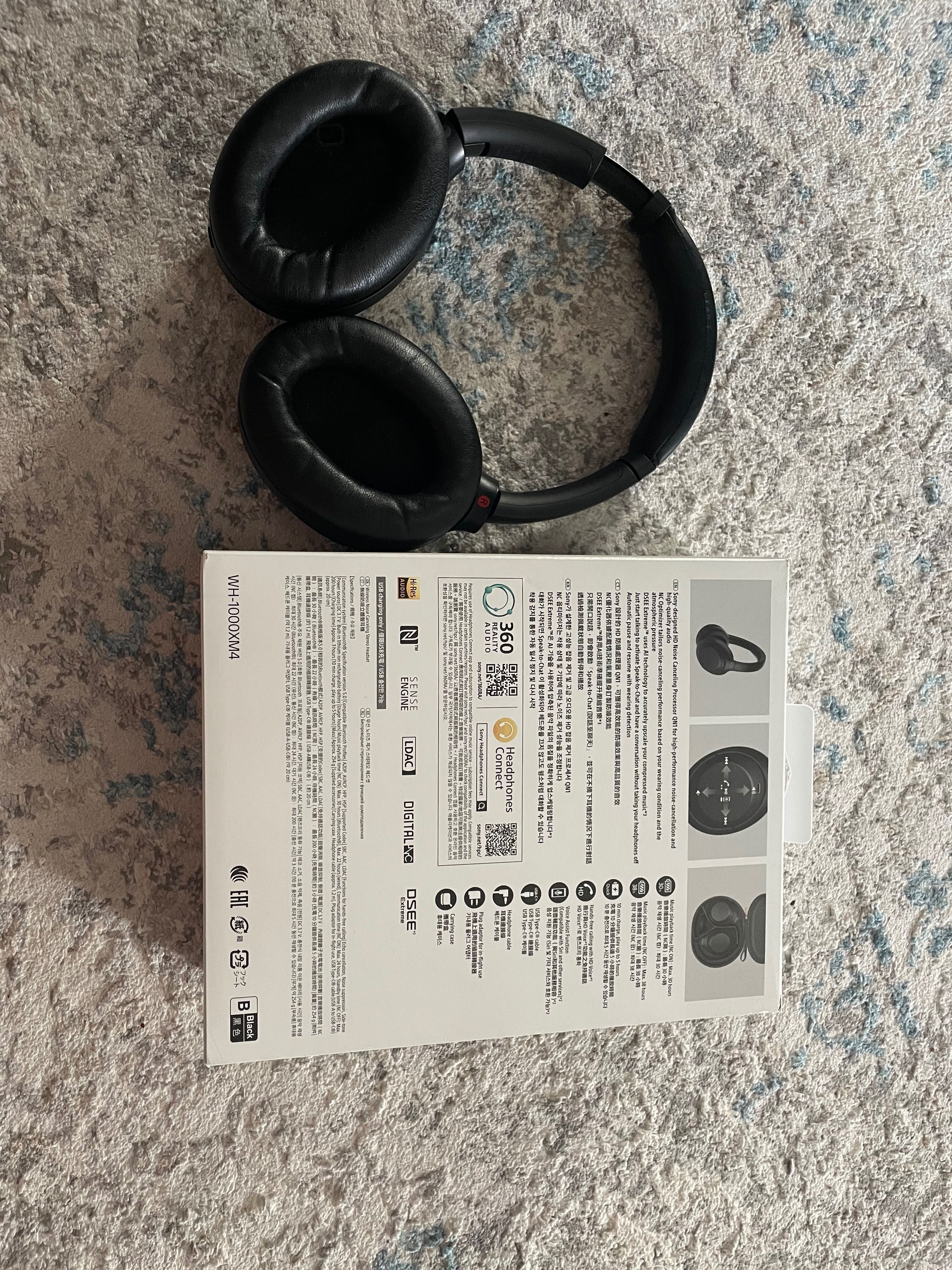 Sony xm4-1000wm наушники