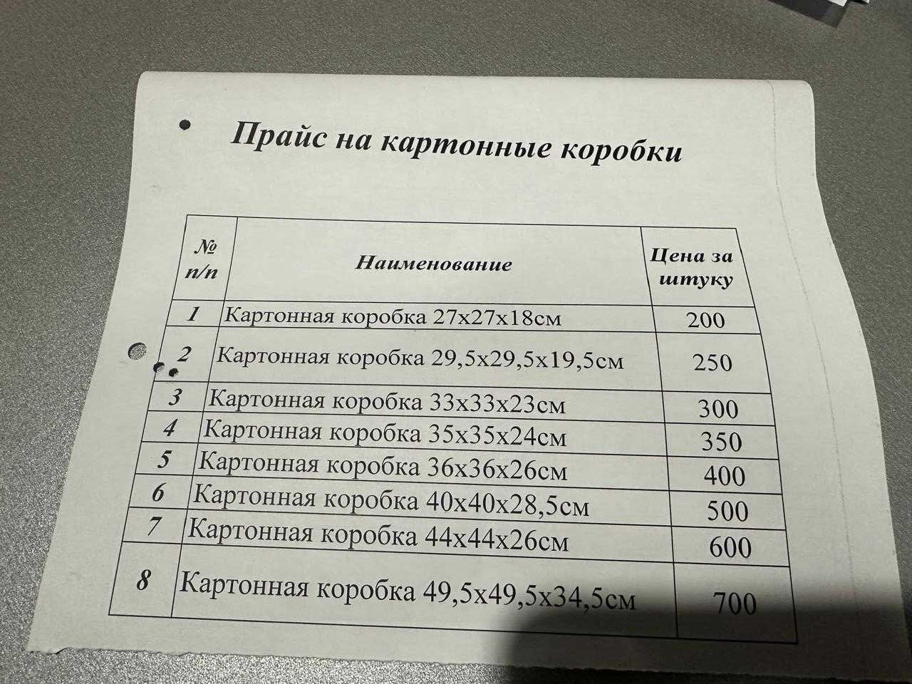 Продам картонные коробки