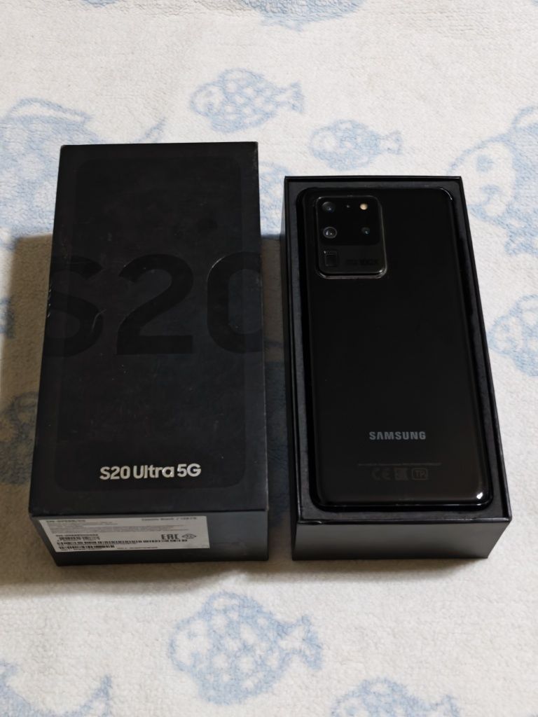 Samsung S20 Ultra 128 gb Ram 12 5G полный комплект