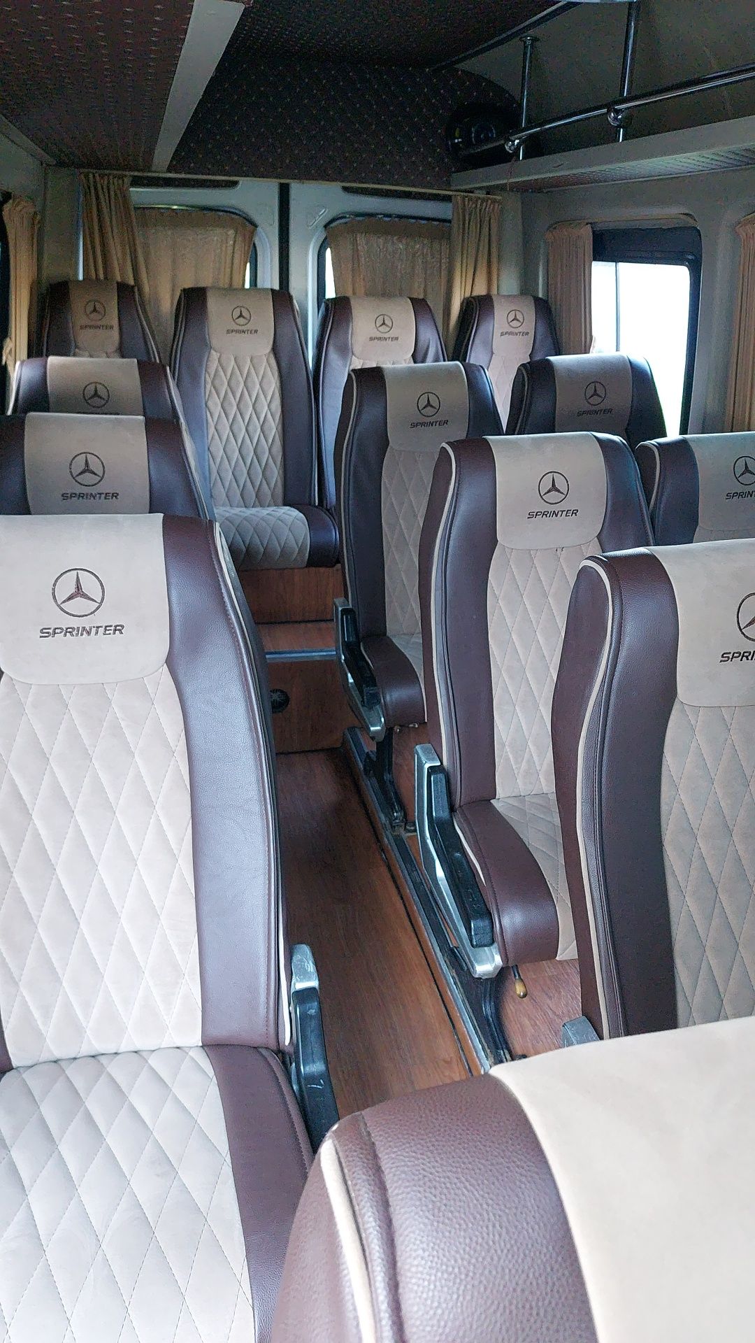 Mercedes Sprinter. Аренда микроавтобуса, развозка, межгород минивэн