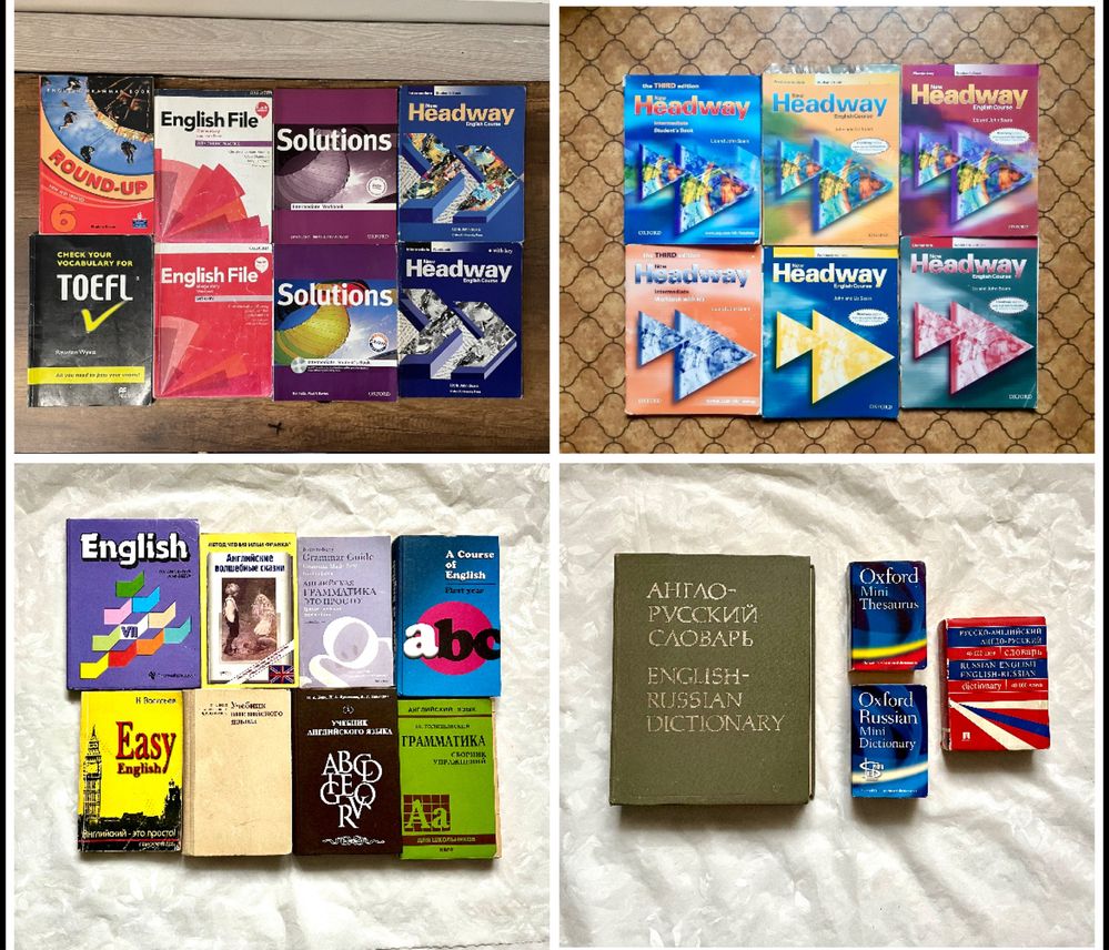 Учебники англ словарь Toefl Solutions Headway Round Up