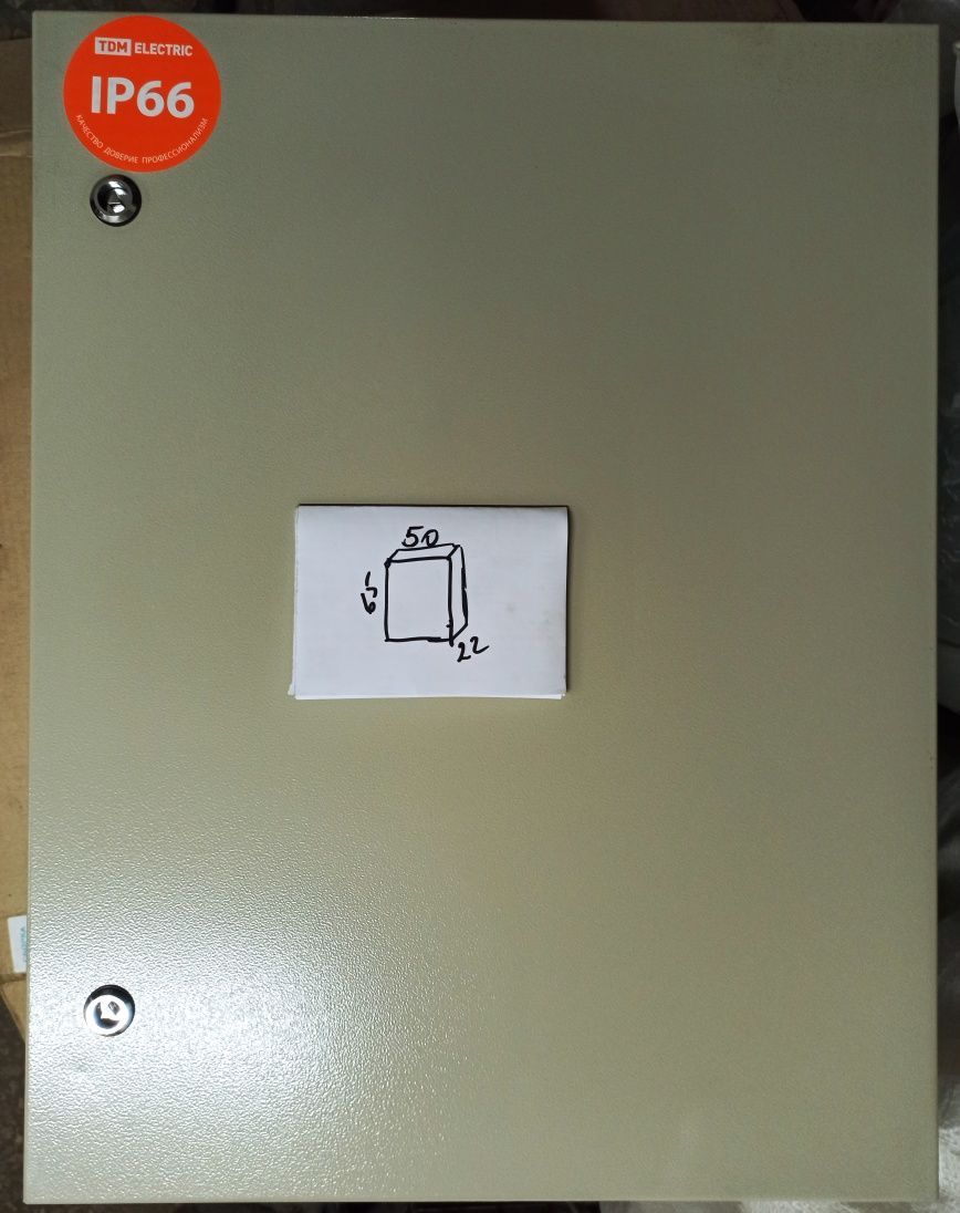 Шкаф электротехнический IP66 TDM ELECTRIC, и клеммные блоки СССР.